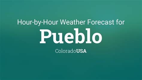 pueblo weather hourly